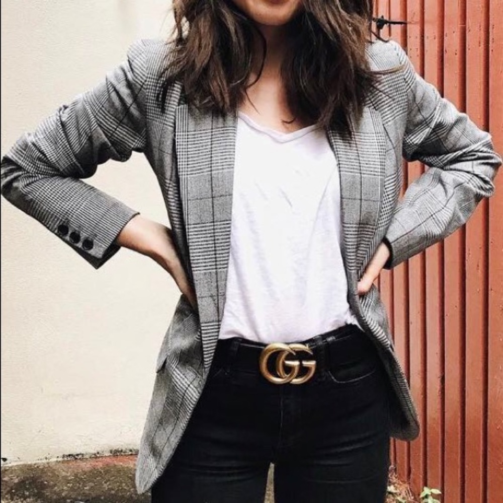 A New Day Plaid Blazer